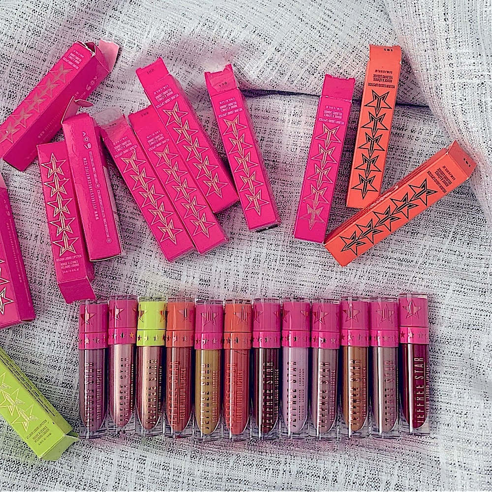 GREAT DEAL! 12 Brand New Jeffree Star Velours Liquid Lipsticks Bundle